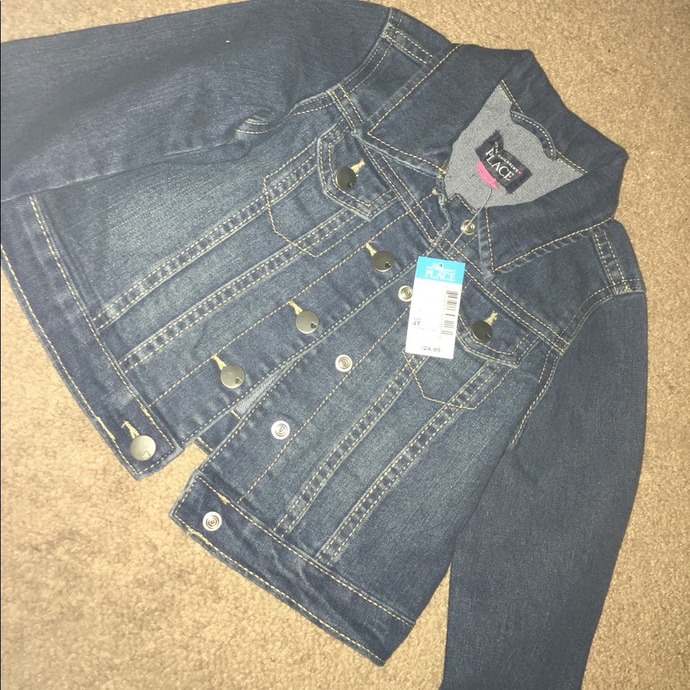 Toddler jean jacket brand new